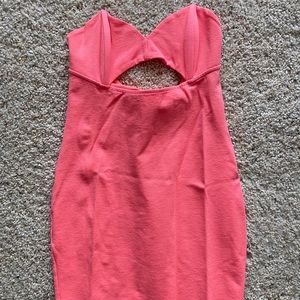Tobi strapless dress